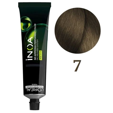 L'Oreal Professionnel краска Inoa ODS2 без аммиака, 7 блондин, 60 мл ...