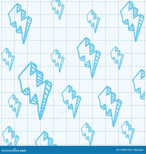 Ray of energy scribbles stock vector. Illustration of powerful - 110441136