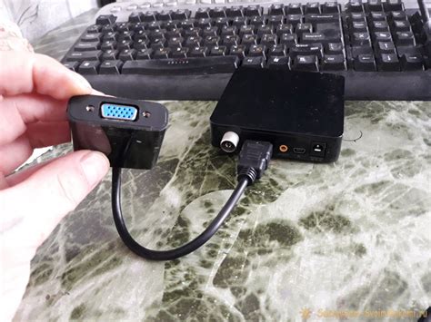 Как подключить приставку DVB-T2 компьютерному монитору