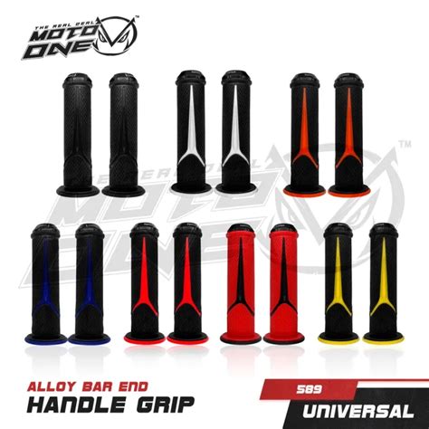 Rizoma Handle Grip Rubber With Alloy Bar End Universal Mio Aerox