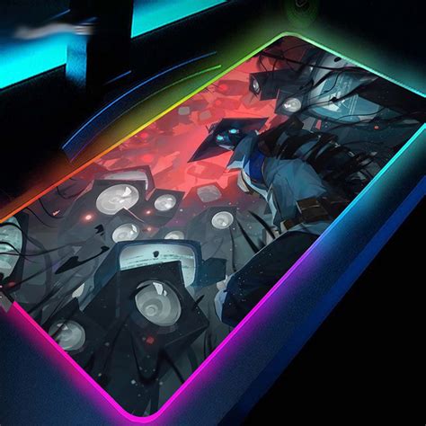 ROG Коврик для мыши Светящийся коврик для мыши, XXL, горчичный - купить ...