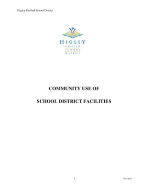 Fillable Online Husd Community Use Of School District Facilities