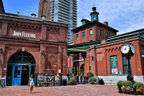 Distillery Historic District In Toronto Canada Encircle Photos