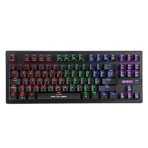 Buy Marvo Kg Mechanical Gaming Keyboard Slim And Compact Tkl