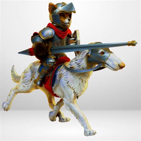 Hot Goblin 猫騎士ボルゾイ騎兵チャーリング A