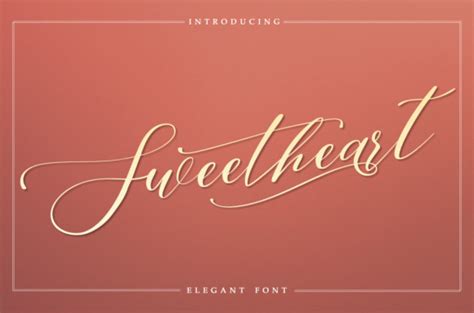 Sweetheart Font Free Font