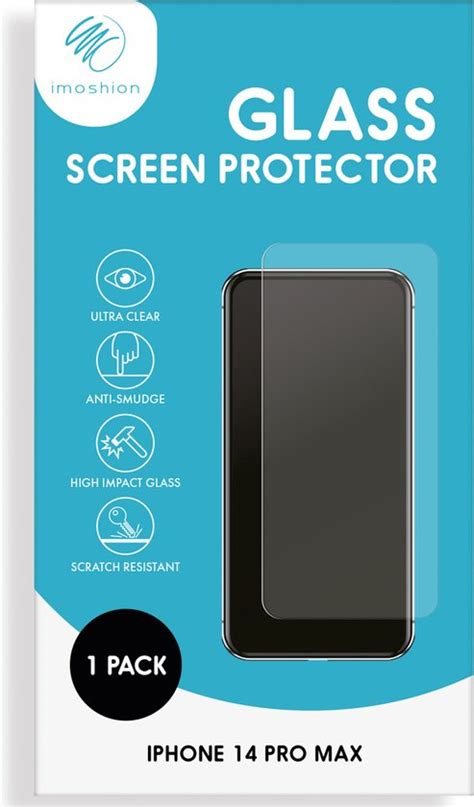 Screenprotector Iphone Pro Max Tempered Glass Imoshion