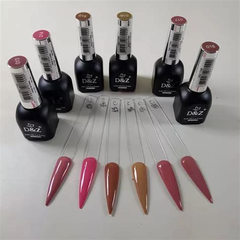 Esmalte De U As Gel Dez Luxo De Ml De Unidades Color Nude Rose Mercadolivre