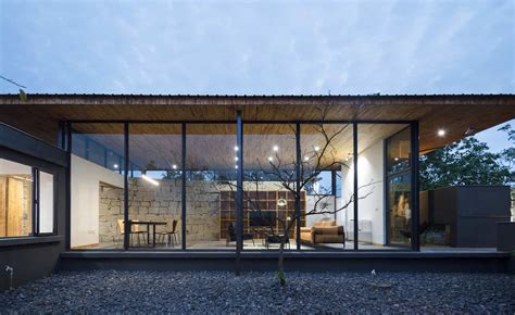 Unique And Simple Rain House Created By Describing Architecture Studio