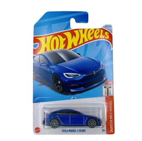 Hot Wheels Escala Tesla Model S Plaid Detalhes Magazine Quer Presentear O Seu Lugar