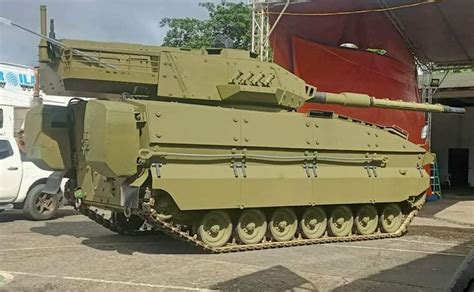 Philippine Army's Sabrah light tank is expected to make its first ...