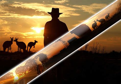 true blue aussie outback custom pool cues