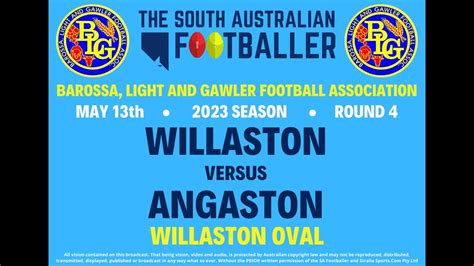 Willaston Vs Angaston 13th May 2023 Football Youtube