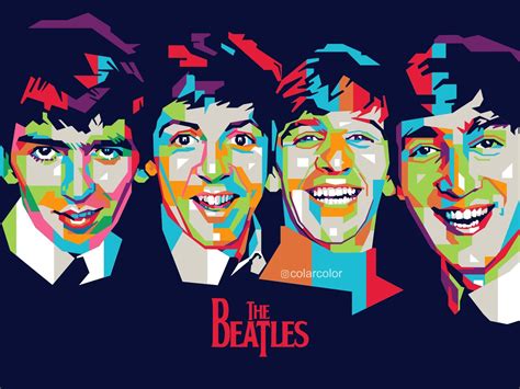 Beatles Pop Art Artofit