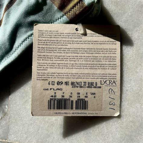 Vintage La Perla Bikini Set New With Tags Etsy