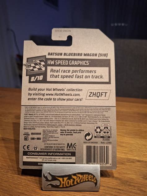 Hot Wheels Hw Speed Graphics Datsun Bluebird Wagon Neu Und Originalverpackt In