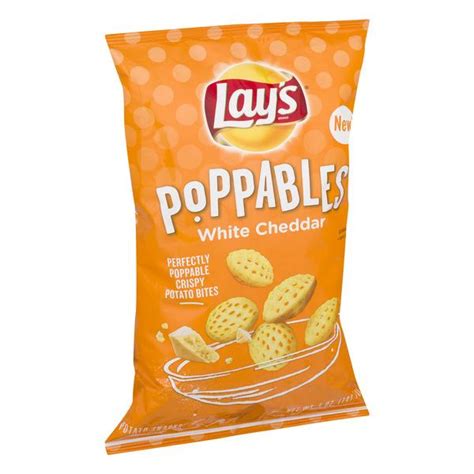 Lay's Poppables White Cheddar Potato Snacks | Hy-Vee Aisles Online ...