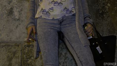 Blonde Girl Is Peeing In Bed