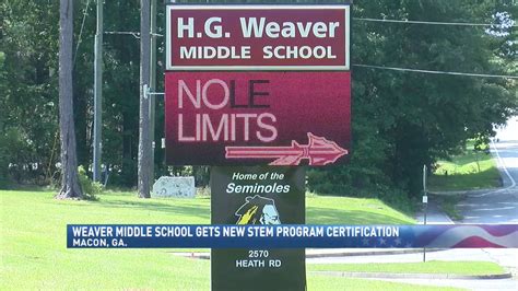 Weaver Middle School Announces Partnership With Discovery Education Wgxa