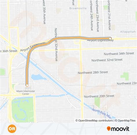 Ruta Orange Horarios Paradas Y Mapas Northbound Actualizado