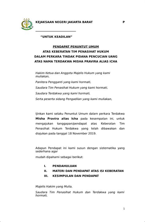 Contoh Surat Permohonan Pendapat Hukum Surat Permohonan Desain