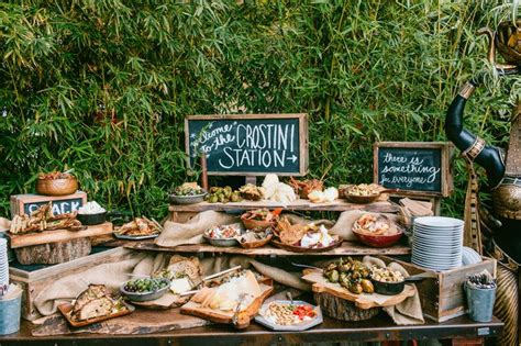 Creative Food Stations For Your Reception The Newport Bride