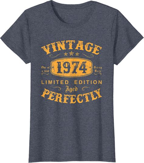 49 Year Old Vintage 1974 Shirt Limited Edition 49th Birthday T Shirt