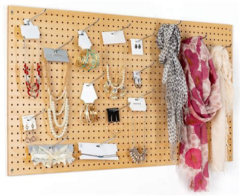 MDF Pegboard Retail Display | Set of (2) 24" x 48" boards