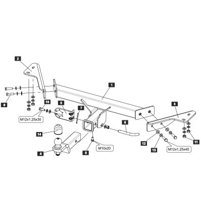 Фаркоп (прицепное) Sheriff для HAVAL DARGO 4835.32 – купить по отличной ...
