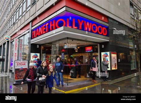 Planet Hollywood Restaurant Bar In London Uk Stock Photo Alamy