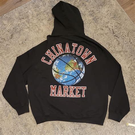 Chinatown Hoodie Size Large Measurements In Depop