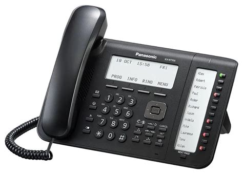 Panasonic Kx Nt Corded Phone Cord Telephone Lines Backlit Lcd