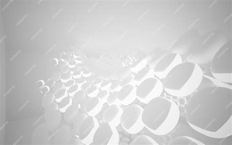 premium photo  white room   lot  white objects