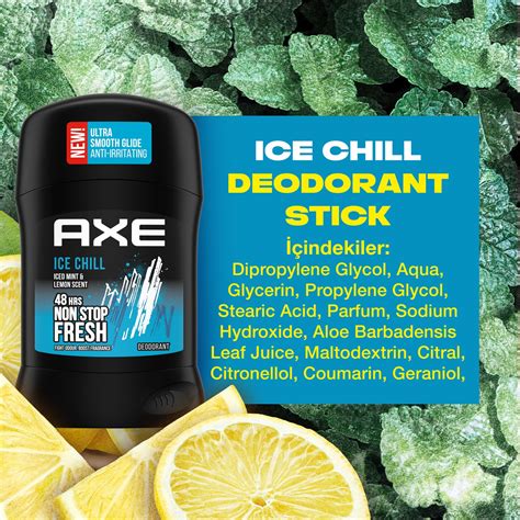 axe ice chill erkek deodorant stick  ml fiyati