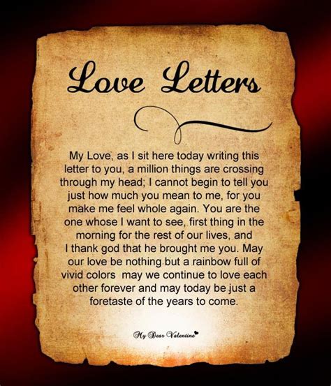 Romantic Love Letters For Him - 5