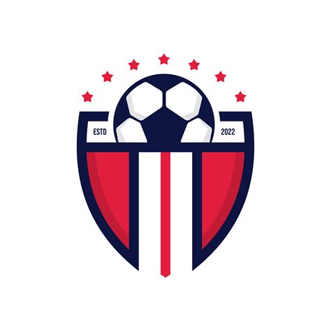 Emblema Del Equipo Del Club De Fútbol Logotipo De Escudo De Insignia