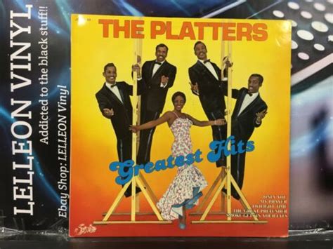 The Platters Greatest Hits Lp Album Vinyl Record Jtual69 Rock N Roll 50