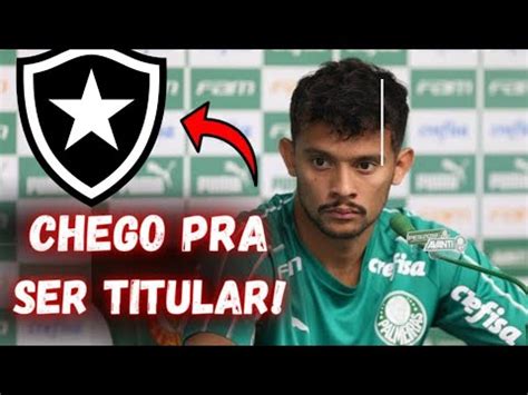 OLHA O QUE FALOU GUSTAVO SCARPA SOBRE JOGAR NO BOTAFOGO YouTube