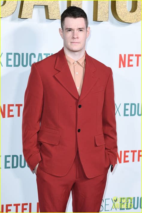 Asa Butterfield Gillian Anderson Sex Education Cast Celebrate Season Premiere Photo