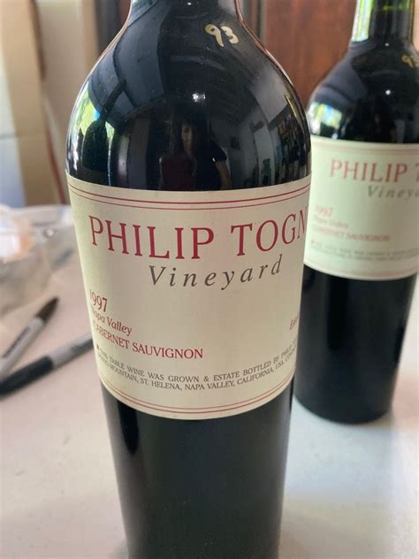 1997 Philip Togni Cabernet Sauvignon Usa California Napa Valley