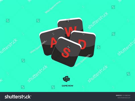 Logo Icon Keyboard Key Letter W Stock Vector (Royalty Free) 1514382542 ...
