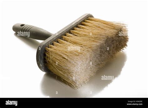 large paint brush  wallpapering brush stock photo alamy