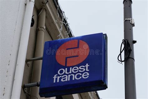 Ouest France Logo Sign French Newspaper Regional Daily Paper Editorial