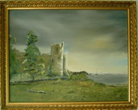 Castle Sween, Painting for sale by ericmeikle - Foundmyself