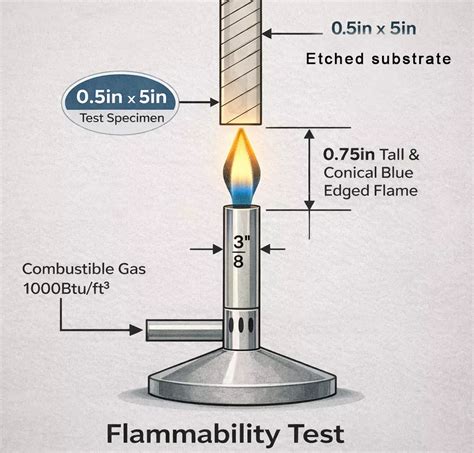 ul         pcbs flammability test rules   pass