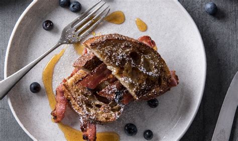 Cinnamon French Toast Bacon Butties Recipe | We Are What We Eat