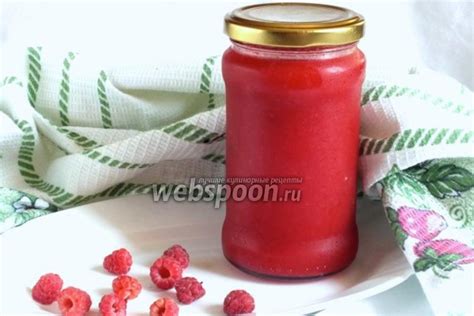 Малиновый соус рецепт с фото на Webspoon.ru