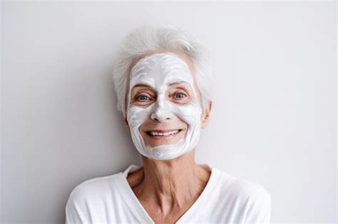Facial Mask And Beauty Skin Care Concept Premium Ai Generated Image