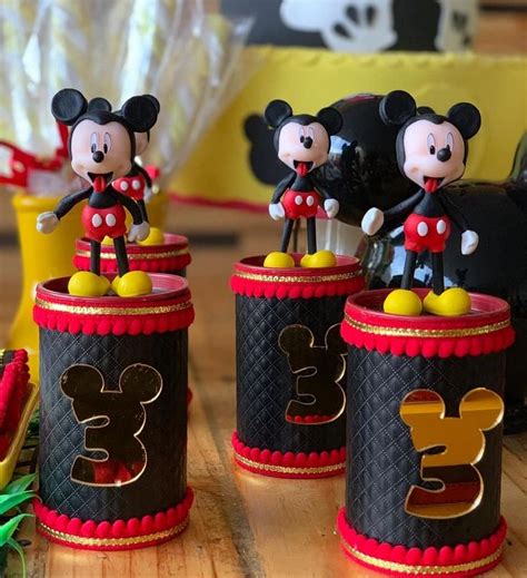 Lembrancinhas Do Mickey Mouse - Lembrancinhas do Mickey: 85 ideias e tutoriais que são pura magia ...