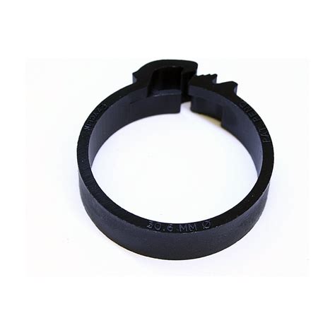 Зажим для шланга HCL Fasteners Ezyclik-P - 30.6 мм, Черный/Нейлон 6.6 ...